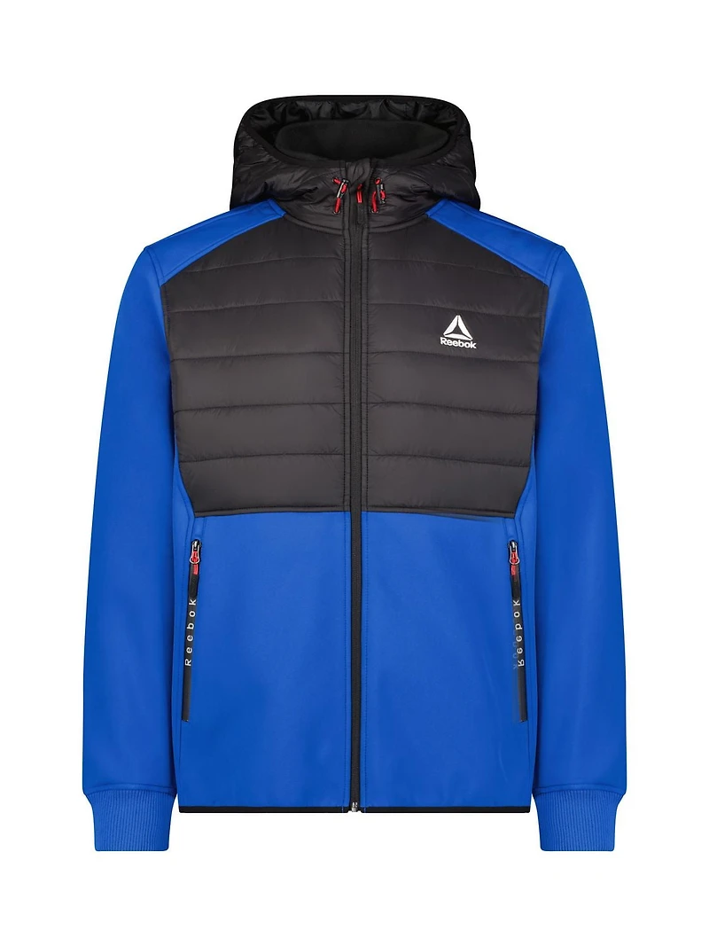 Reebok Men's Softshell Hooded Jacket