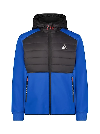 Reebok Men's Softshell Hooded Jacket