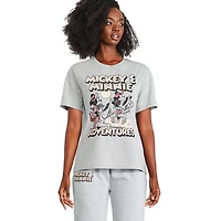 Disney Women's Mickey and Minnie Mouse Tee