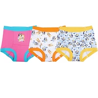 Bluey Potty Training Pants Underwear, 3-Pack (Toddler Girls),