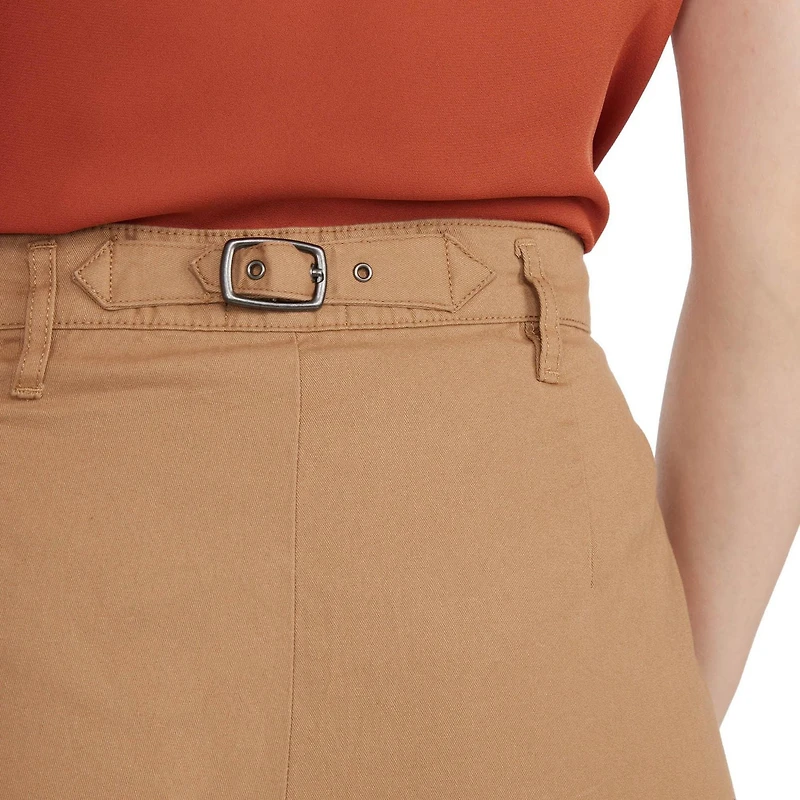 Mexx Women’s Wide Leg Pant with Buckle Back Detail