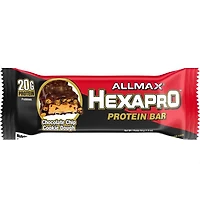 Allmax Hexapro Barre Protéinée Chocolat Beurre de Cacahuète Tasse Barre énergétique en protéines<br>20G de protéines