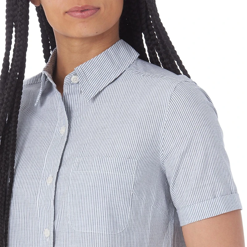 Lee Riders Women's Short Sleeve Woven Shirt