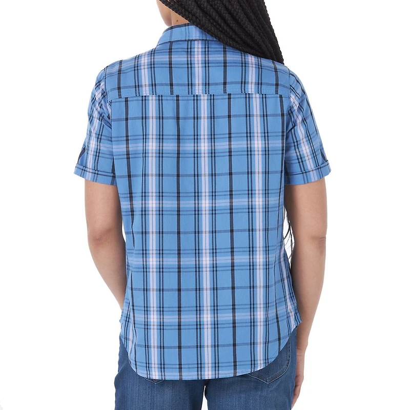 Lee Riders Women's Short Sleeve Woven Shirt