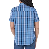 Lee Riders Women's Short Sleeve Woven Shirt