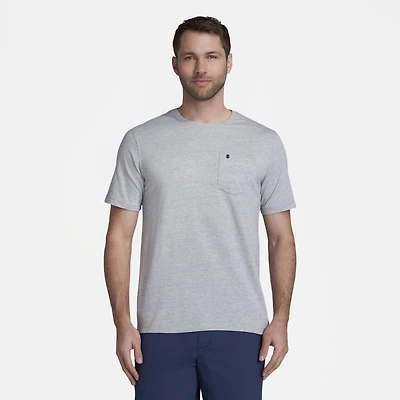 IZOD MENS SHORT SLEEVE POCKET TEE