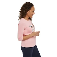 Penman's Women's Printed 3/4 Sleeve Tee