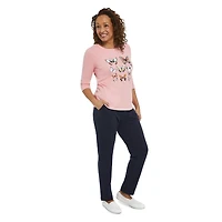 Penman's Women's Printed 3/4 Sleeve Tee