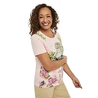 Penmans Women's Printed Short Sleeve Tee