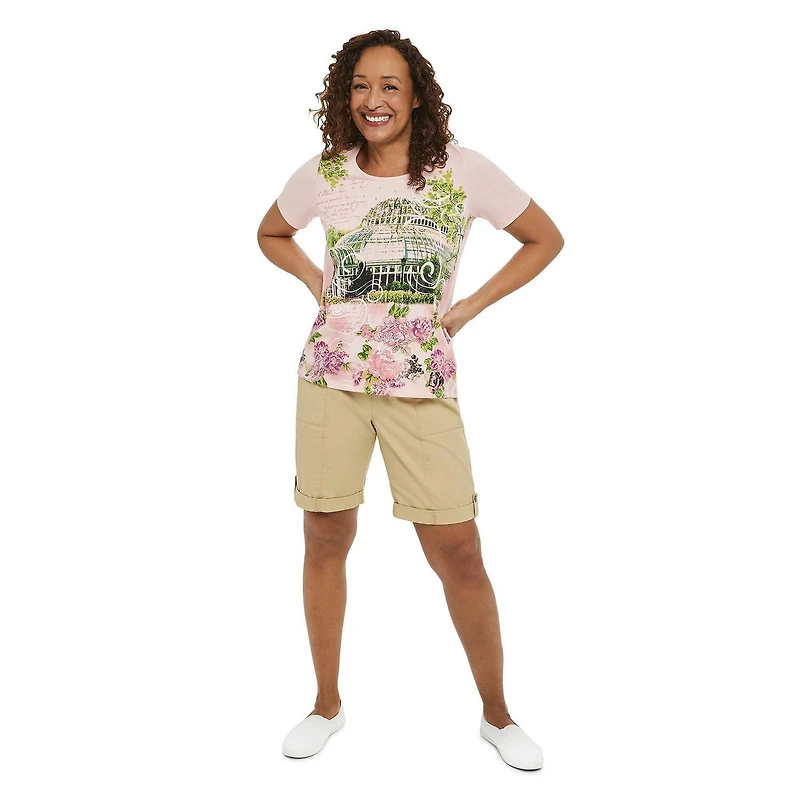 Penmans Women's Printed Short Sleeve Tee