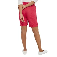 Short avec ceinture montée côtelée Penmans pour femmes