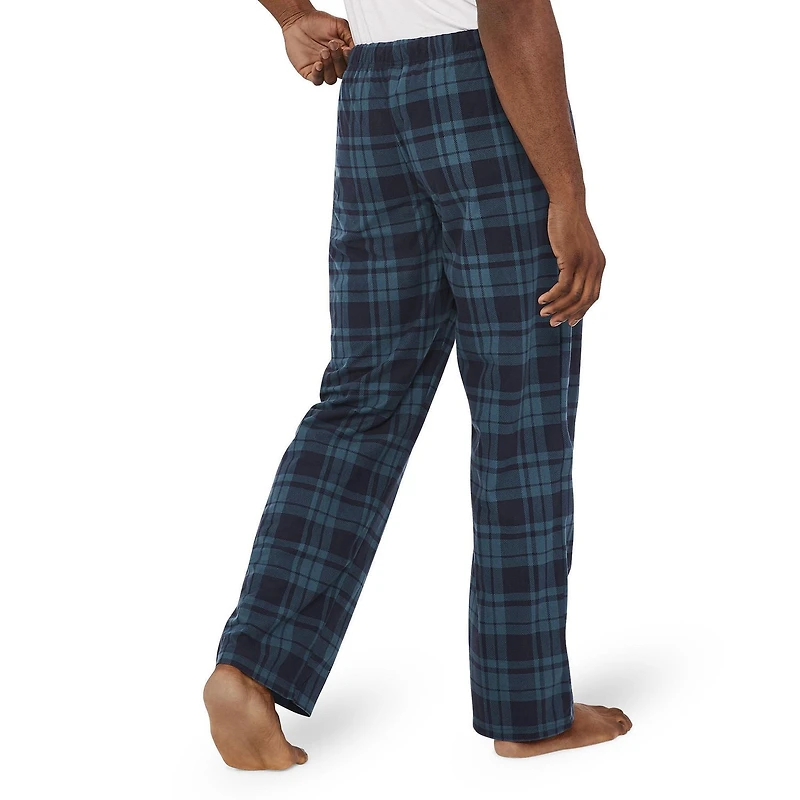 Pantalon de pyjama brossé à carreaux Buffalo George pour hommes