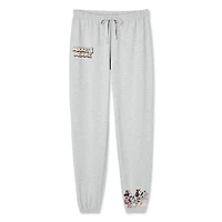 Disney Women's Mickey and Minnie Mouse Jogger, Sizes XS-XL