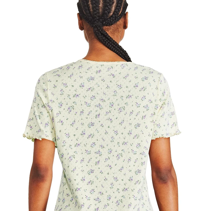 George Women's Pointelle Sleepshirt, Sizes S-XL