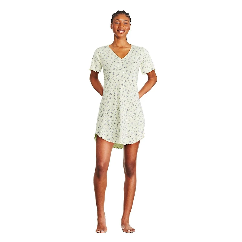 George Women's Pointelle Sleepshirt, Sizes S-XL