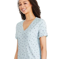 Chemise de nuit en pointelle George pour femmes