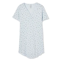 Chemise de nuit en pointelle George pour femmes