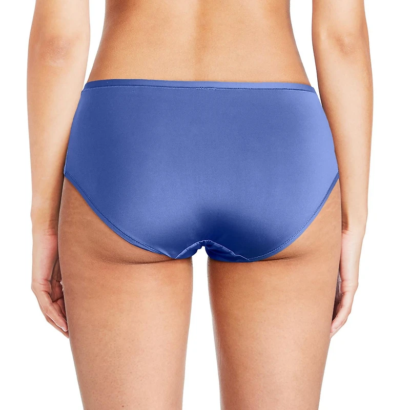 Lot de 3 culottes taille mi-haute en microfibre super extensible George pour femmes Tailles P-TG