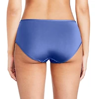 Lot de 3 culottes taille mi-haute en microfibre super extensible George pour femmes Tailles P-TG