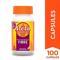 Fibres Metamucil MultiSanté 3 en 1! Supplément de fibres en capsules 100 unités