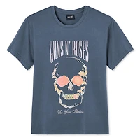 T-shirt à manches courtes Guns N’ Roses pour femmes