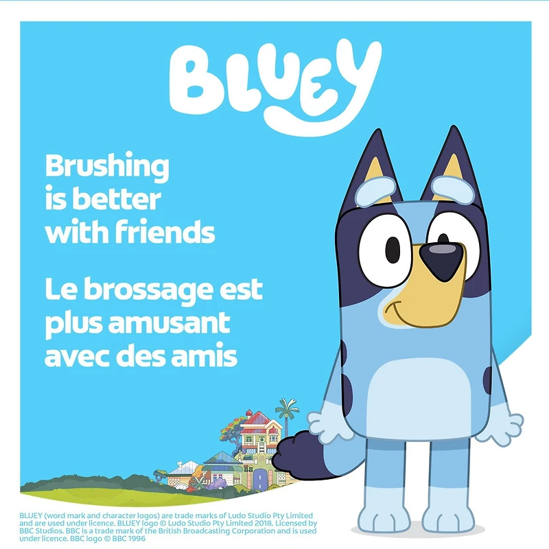 Colgate Kids Battery Toothbrush Bluey Sonic Colgate Kids Battery Toothbrush Bluey
