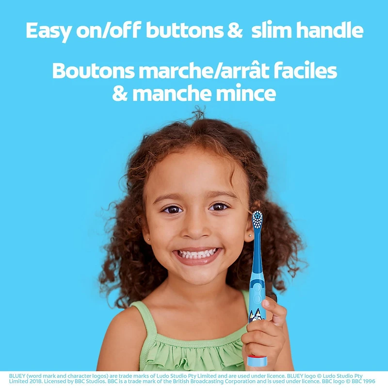 Colgate Kids Battery Toothbrush Bluey Sonic Colgate Kids Battery Toothbrush Bluey