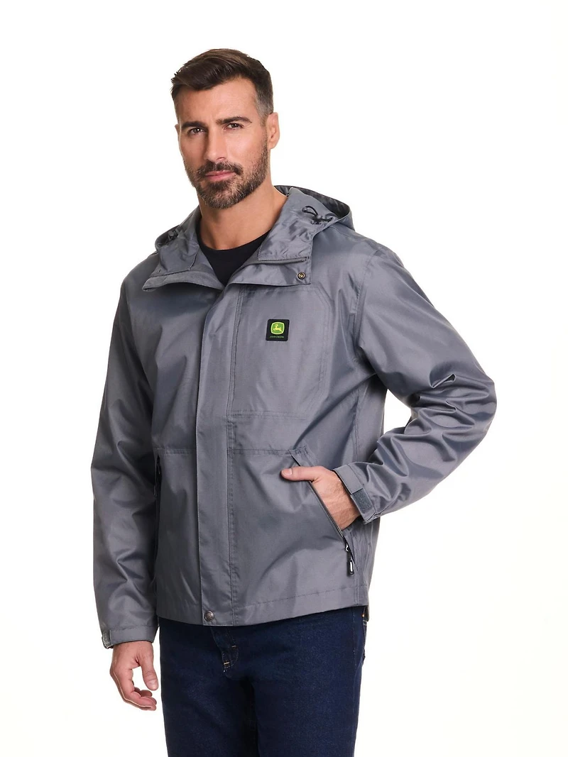 Veste de pluie en peluche John Deere pour hommes et grands
