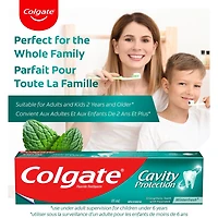 Colgate Cavity Protection Fluoride Toothpaste, Winterfresh, 95 mL
