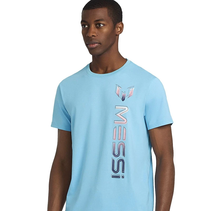 TSHIRT LOGO MESSI HOMMES Tailles P – TG