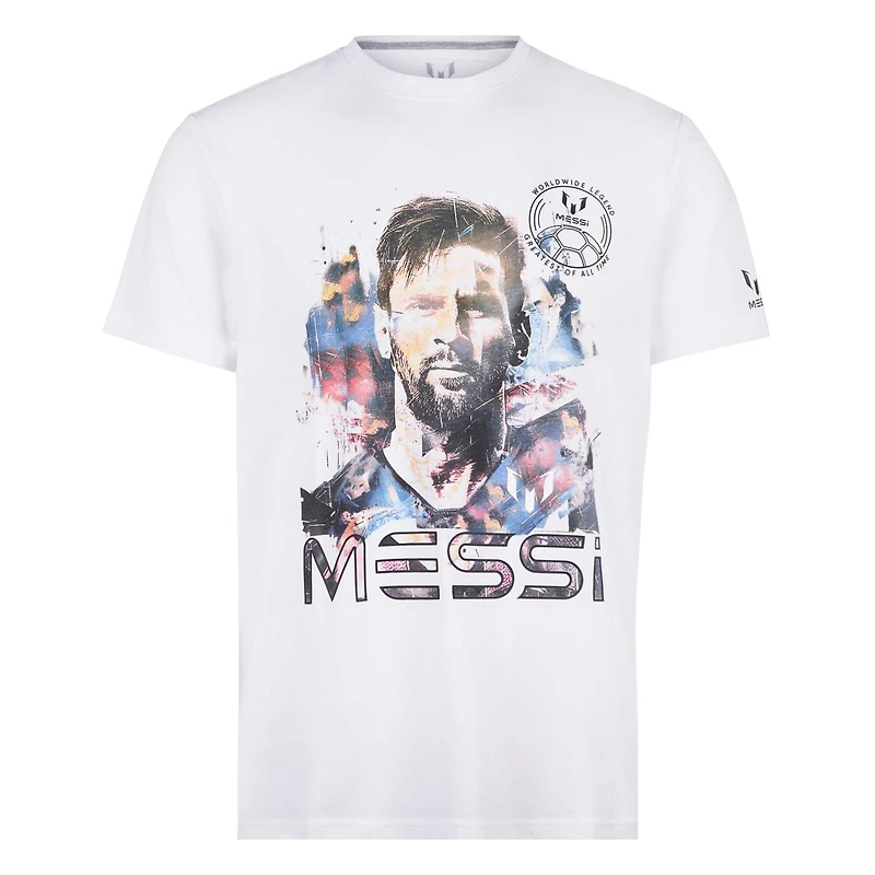 TSHIRT FACE MESSI HOMME Tailles P – TG