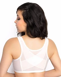 Exquisite Form #9600565 FULLY Full-Coverage Posture Bra, Wire-Free, Front Closure, Lace, Sizes 38B-46DD