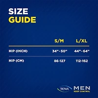 TENA Incontinence Underwear for MEN, Protective, L/XL 14 Count, 14 Count, L/XL