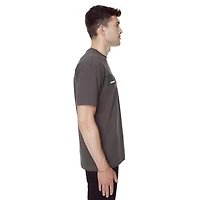 Dark Black Men's Short-Sleeve Graphic  T-Shirt