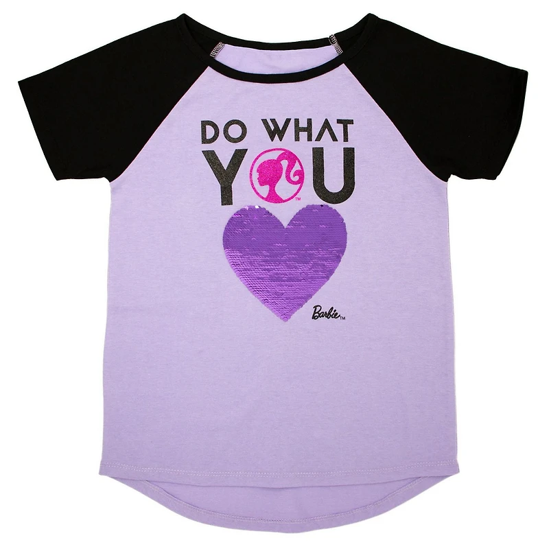 Barbie T-shirt à manches courtes pour fille