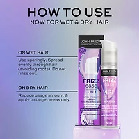 Sérum Frizz Ease à formule extra-forte de John Frieda 50 ml