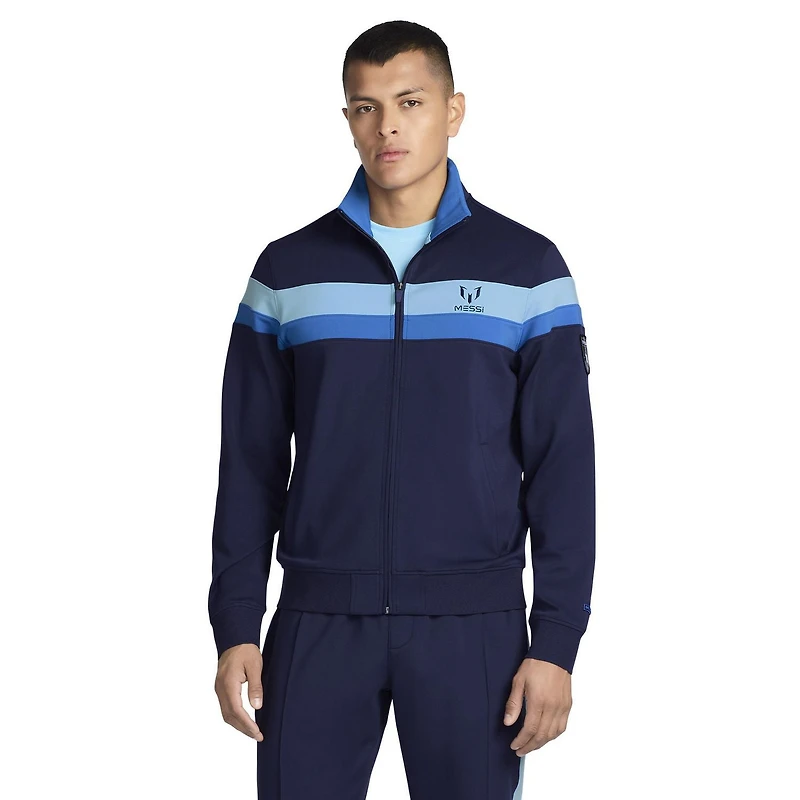 ZIP EN TRICOT MESSI HOMMES Tailles P – TG