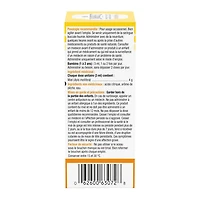 Zarbee's Baby Soothing Cough Syrup, Sore Throat Relief, Naturally Sourced Honey, Dye-Free, Peach & Honey Flavour