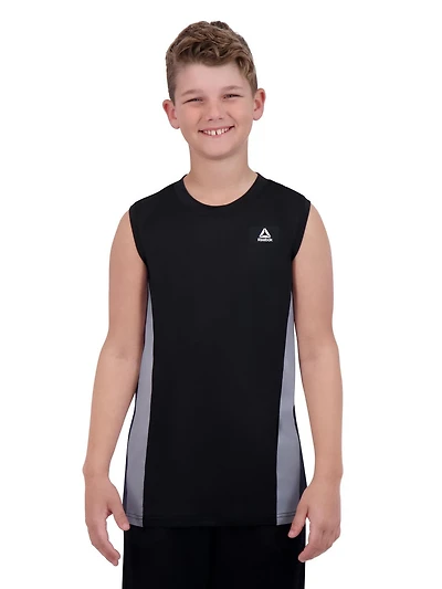 Reebok Boys Energy Colorblock Muscle Tank Top
