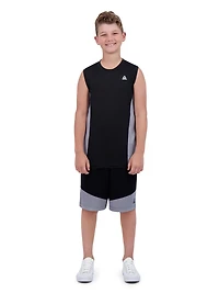 Reebok Boys Energy Colorblock Muscle Tank Top