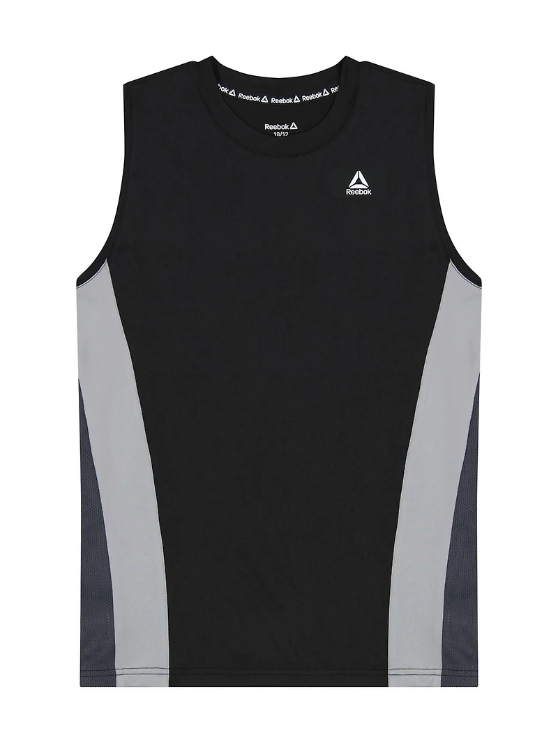 Reebok Boys Energy Colorblock Muscle Tank Top
