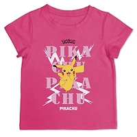 Pokemon Girl's short sleeve tee shirt