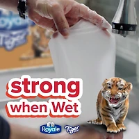 Essuie-tout Tiger Towel de Royale, 2 rouleaux mega