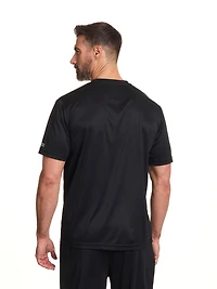 John Deere Men’s Interlock Yoked Short Sleeve Tee, Tee