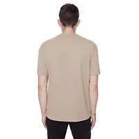 Dark Black Men's Short-Sleeve Graphic  T-Shirt