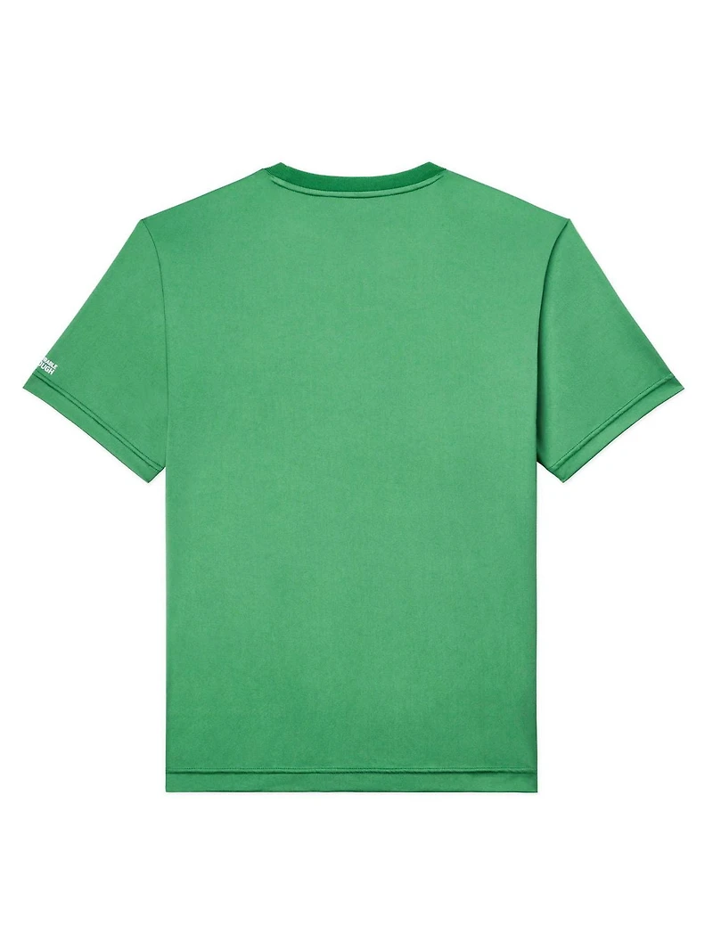 John Deere Men’s Interlock Yoked Short Sleeve Tee