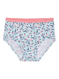 Fruit of the Loom bambin fille 6PK Brie de coton assorti, Taille 2T/3T Bambin