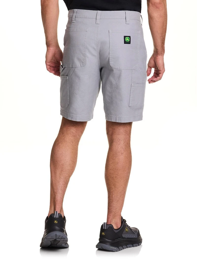 Short de charpentier extensible en canard John Deere pour hommes