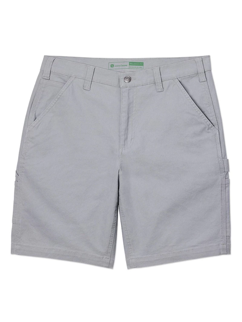 Short de charpentier extensible en canard John Deere pour hommes