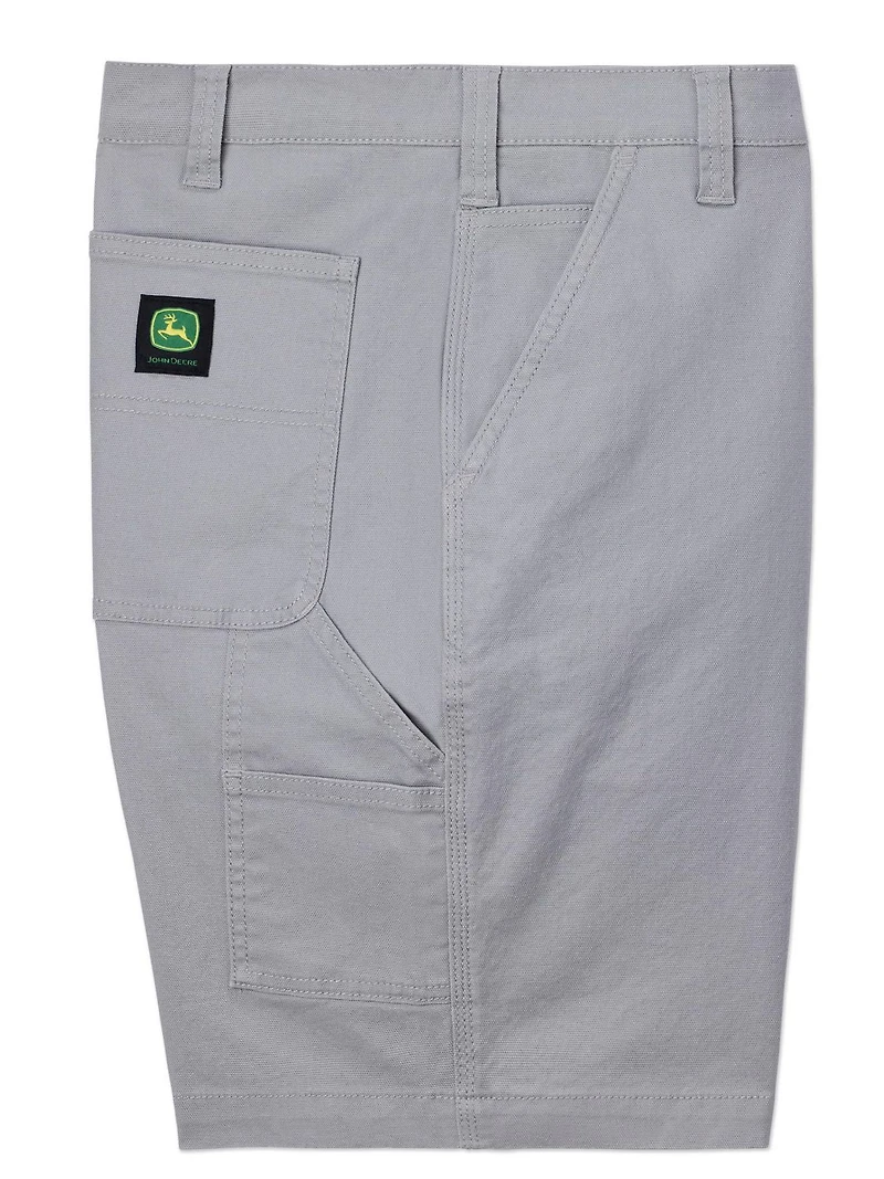 Short de charpentier extensible en canard John Deere pour hommes